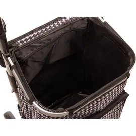 Franky Einkaufstrolley ER10 54 l Schwarz/Weiß