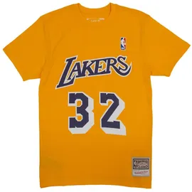 Mitchell & Ness Print-Shirt gelb L