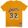 Mitchell & Ness Print-Shirt gelb L