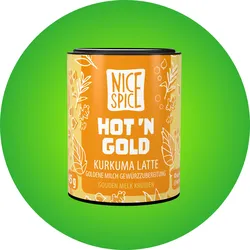 NICE SPICE Kurkuma Latte Goldene Milch