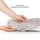 Blumtal Bettlaken Mikrofaser 160 x 275 cm grau
