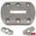 SOTech Tischbeinbeschlag Conan Grundplatte 6 x 80 mm 2 Stück