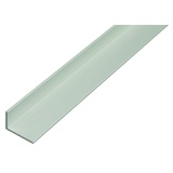 GAH ALBERTS Winkelprofil Aluminium, silberfarbig eloxiert | 1000 x 40 x 10 mm