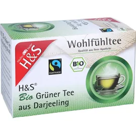 H&S Bio Grüner Tee aus Darjeeling Filterbeutel