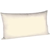 fleuresse Kissenbezug Jersey 40 x 80 cm Beige Creme