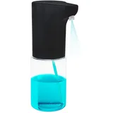 ProMedix Automatischer Seifenspender 300ml mit Infrarot-Sensor | Automatikspender für Flüssigseifen, Desinfektionsmittel, Duschgels und Shampoos | Elektronischer Seifenspender (Schwarz)