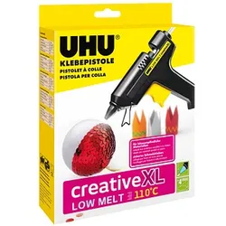 UHU creative XL LOW MELT 110°C Heißklebepistole schwarz