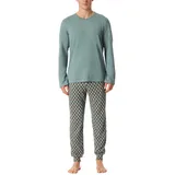 SCHIESSER Schlafanzug lang mit Bündchen - Nightwear Set