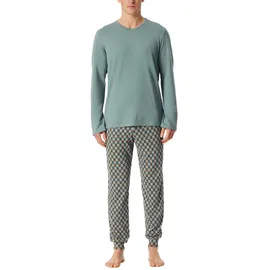 SCHIESSER Schlafanzug lang mit Bündchen - Nightwear Set