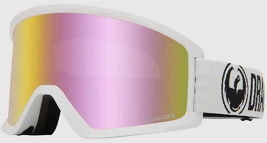 Dragon DX3 Base Ion White Goggle llpinkion Gr. Uni