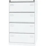 BISLEY Light Hängeregistraturschrank 80 x 62,2 x 132,1 cm weiß