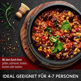 gusskönig Dutch Oven 12 l Gusseisen