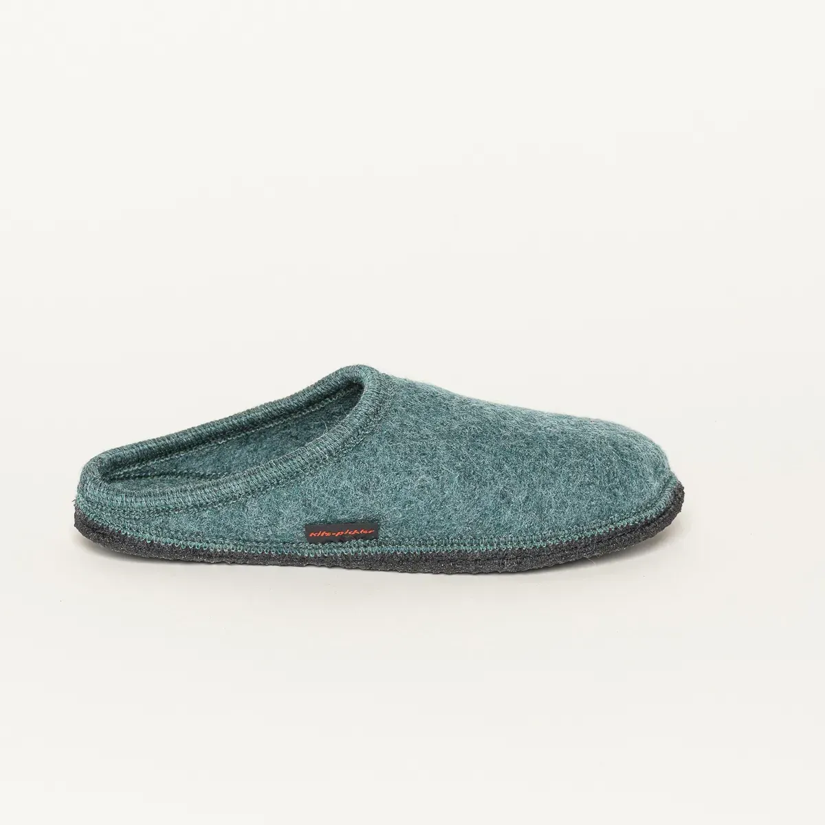 Kitz-Pichler Grainau Filzhausschuh | Damen & Herren Hausschuh | Pantoffel Farbe grün Größe 46 - oceangreen - 46