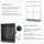Intirilife Eckschrank 108 x 170 x 45 cm Grau