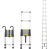 Vevor Teleskopleiter Stehleiter Klappleiter Ausziehleiter Ausziehbar 170kg 5m