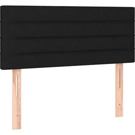 vidaXL Boxspringbett 100 x 200 cm Schwarz