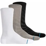 Stance Performance Run Crew Socken mehrfarbig packung mit 3 paaren bunt|grau|weiß 38-42