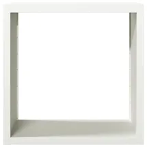 vidaXL Brennholzregal Stahl 100 x 40 x 100 cm Weiß