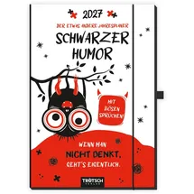 Trötsch Verlag Buchkalender Der etwas andere Jahresplaner Schwarz 2027