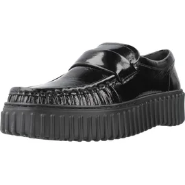 CLARKS Torhill Mocc Damen Schwarz 37