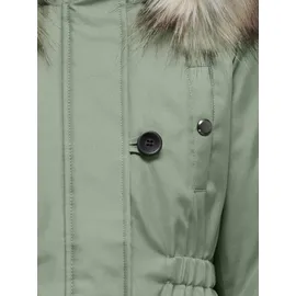KIDS ONLY Kogiris Fur Parka OTW NOOS Grün 140
