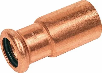 SANHA Pressfit., Absatznippel 28ax15 Kupfer, Nr.6243 - 83067330 von Buderus