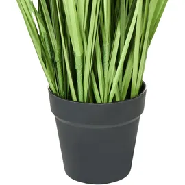 Beliani Kunstpflanze Pampas Grass 130 cm grün