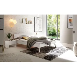 Hasena Bett Ortona 90 x 200 cm Holz Weiß