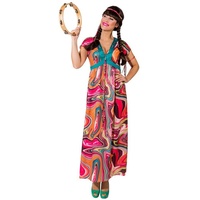 Orlob Hippie-Kostüm 70er Jahre Verkleidung für Damen