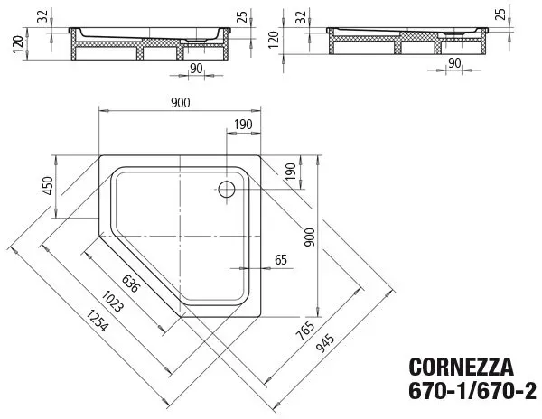 KALDEWEI 459048041001 DW CORNEZZA MIT WANNENTRÄGER 459048041001