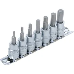 BGS 5107 Satz Biteinsätze Bits Innensechskant 3-10mm Antrieb 10mm (3/8")
