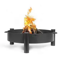 Cook King Feuerschale Haiti Ø 30 cm Schwarz