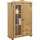 OTTO home Highboard OTTO HOME "Adele", beige (gelaugt, geölt), B:89,5cm H:135cm, Sideboards, Highboard, Stauraumschrank, 2-türig, Höhe 135 cm, aus massiver Kiefer, FSC