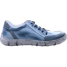 Krisbut Halbschuhe Herren Glattleder BlauGröße:44 - Blau - 44