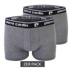 2er Pack Pierre Cardin Herren Boxershorts Unterwäsche Grau - M