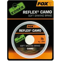 Fox Reflex Camo Sinking Braid 20m - Karpfenvorfach, Tragkraft:20lbs/9.1kg