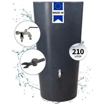 GARANTIA Stone 2in1 Regentonne 210 l lava