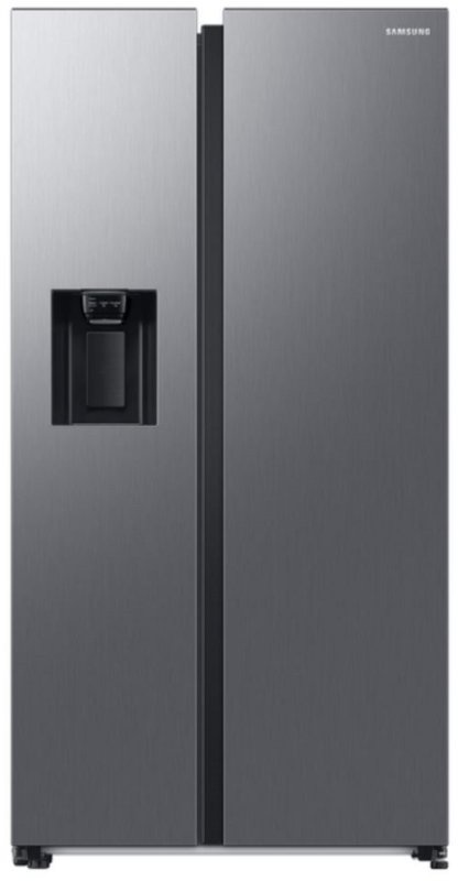 Samsung 178 cm, 634 l, EEK: D, Wassertank, Wifi & AI Energy Mode, Eis- und Wasserspender, Metal Cooling, Twin Cooling+TM, No Frost+, Edelstahl Look, RS6GCG855DS9EG