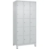 C+P Classic PLUS Schließfachschrank 1950x900x500 Lichtgrau