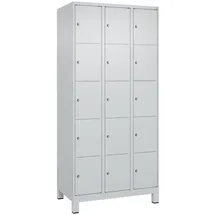 C+P Classic PLUS Schließfachschrank 1950x900x500 Lichtgrau