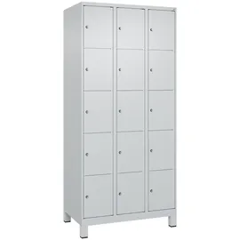 C+P Classic PLUS Schließfachschrank 1950x900x500 Lichtgrau