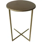 Lesli Living Beistelltisch Xavi Gold