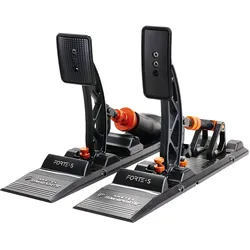 Asetek Forte, Pedale, PC, 200 kg, Anpassbar, Kabelgebunden, USB
