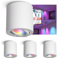 Linovum CORI LED Strahler kompatibel mit Alexa, Google, Siri