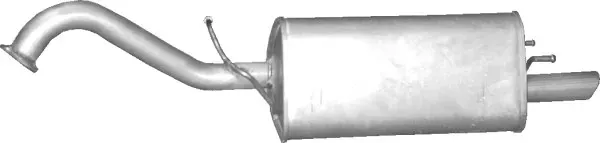 POLMO Endschalldämpfer 0535 für DAEWOO