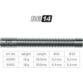BULL'S BE-14 Soft Dart Barrel, 16g