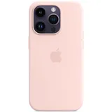 Apple iPhone 14 Pro Silikon Case MagSafe Kalkrosa