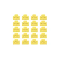 Lindy RJ45 Port Schlösser Gelb 20 Stück,