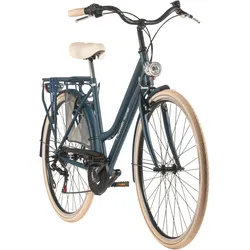 Hollandrad HOLLANDIA "Hollandrad 28'' Moves 6 Gänge RH 50 cm" Gr. 50, blau (blau, blau), Fahrräder, 50cm, 28 Zoll (71,12cm) hinten: 28 Zoll (71,12cm)