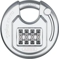 ABUS Vorhängeschloss Combo 29/70 - Zahlenschloss mit 4-stelligem Zahlencode